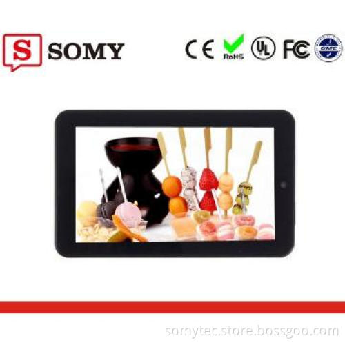 7 inch  tablet ALLWINNER A31S Quad-Core,ARM Cortex A7 16 : 10 TFT